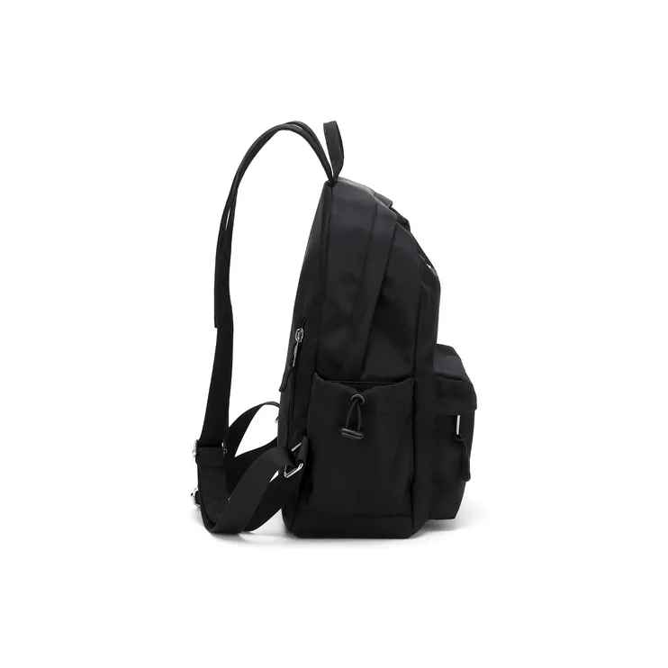 Simvay Clos Fabric Backpack Small Size Women's Ecru/Black-12
