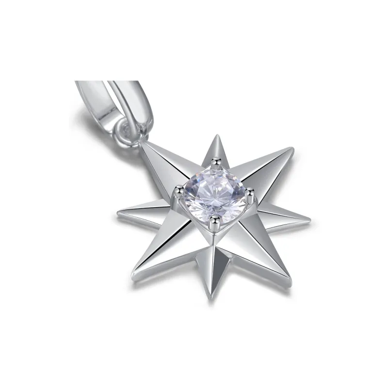 TheRubz Alloy Zircon Pendant Necklaces Unisex-5