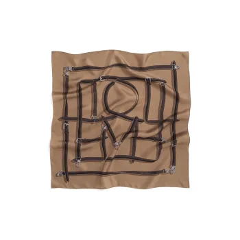 TOTEME Clasp Belt Silk Scarf