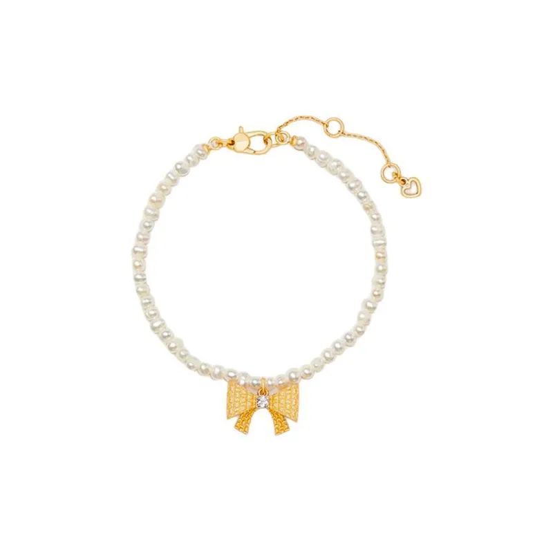 Kate Spade Cultured Pearl Copper Bracelets Women's Gold-0
