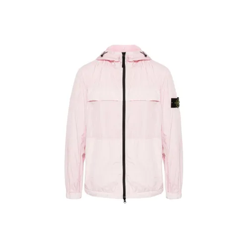 STONE ISLAND Jacket Men Pink