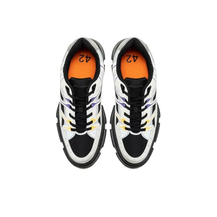 Both Gao Eva RUNNER Low Top Casual Shoes Men's Black Gray Color-6