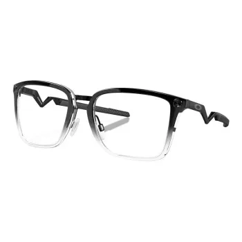 Oakley Titanium Alloy Rectangular Eyeglass Frames Unisex Black