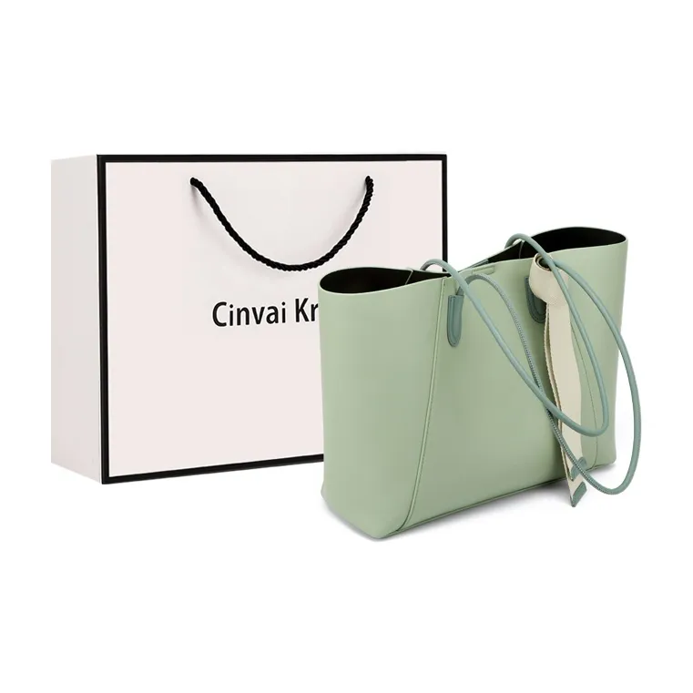 CinvaiKrose PU Tote Bag, Shopping Bag, Handbag, Shoulder Bag Women's-5