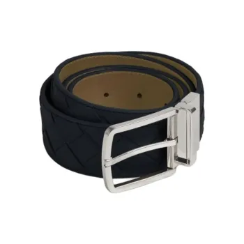 Bottega Veneta Intrecciato Reversible Buckle Belt