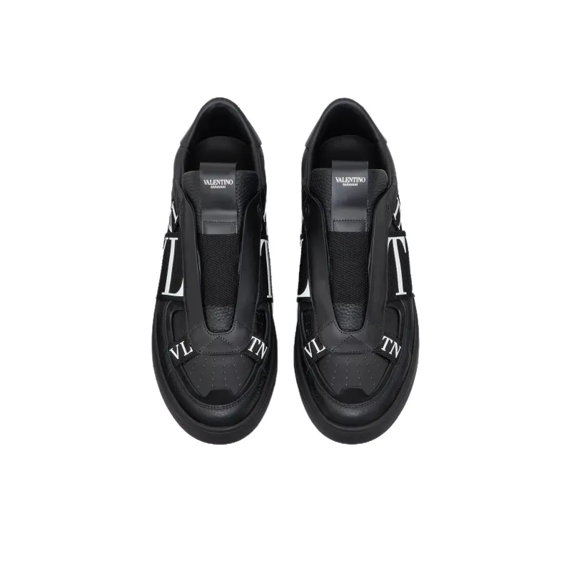 Valentino VL7N Wear-resistant And Lightweight Low-Top Casual Shoes Men's Black-3