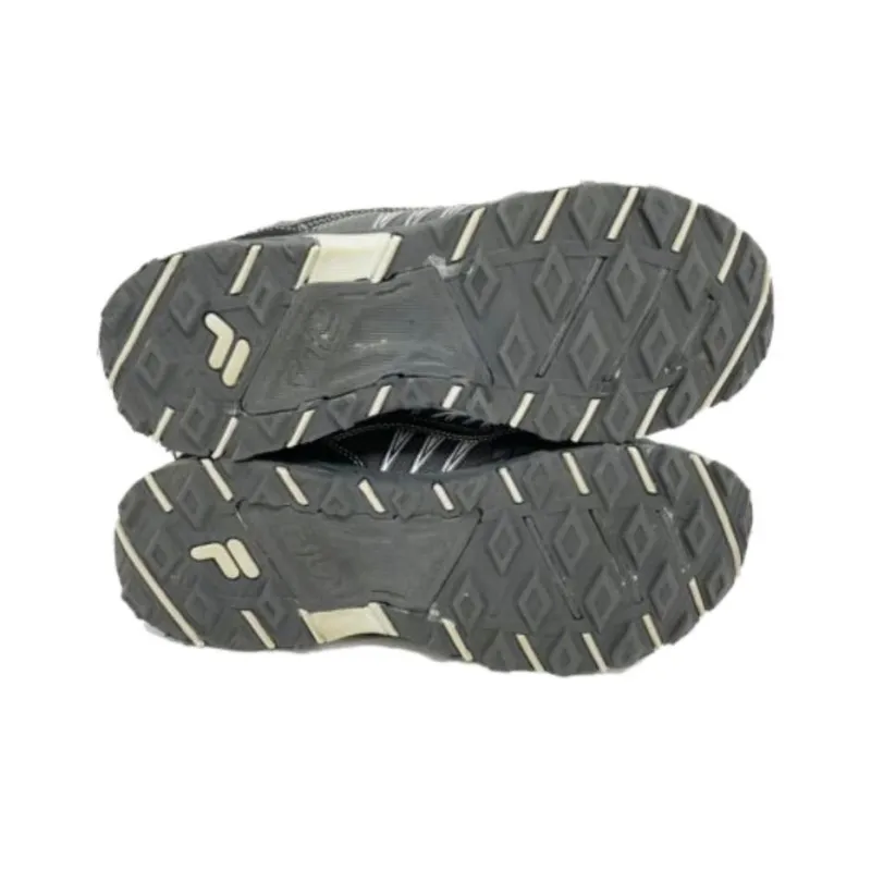 FILA Slip Resistant Running Shoes Men's Black-3