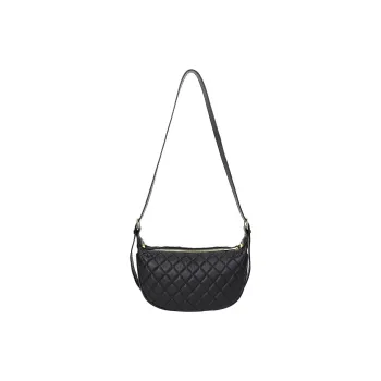 VANDEE Soft Leather Genuine Leather Cow Leather Microfiber Shoulder Bag Crossbody Bag Regular Women's Black