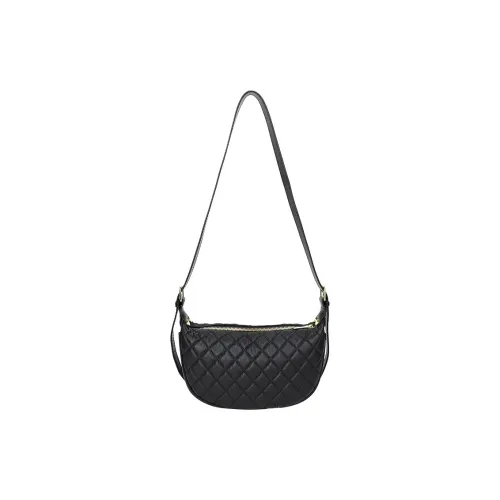 VANDEE Soft Leather Genuine Leather Cow Leather Microfiber Shoulder Bag Crossbody Bag Regular Women's Black