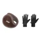 Black Glove+Coffee Earmuff