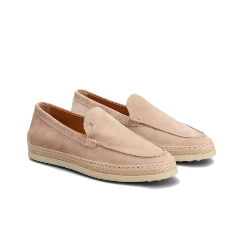 TOD'S Logo Debossed Slip On Espadrilles Women's-1