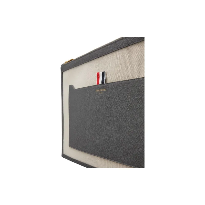 THOM BROWNE Rwb Stripe Document Holder-2