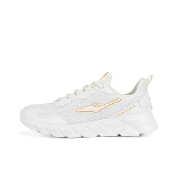 Erke Low Top Running Shoes Men's White Orange