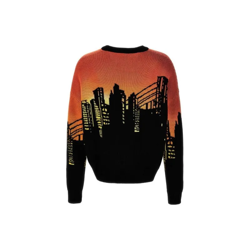 DSQUARED 2 Graphic Intarsia Knit Jumper-1