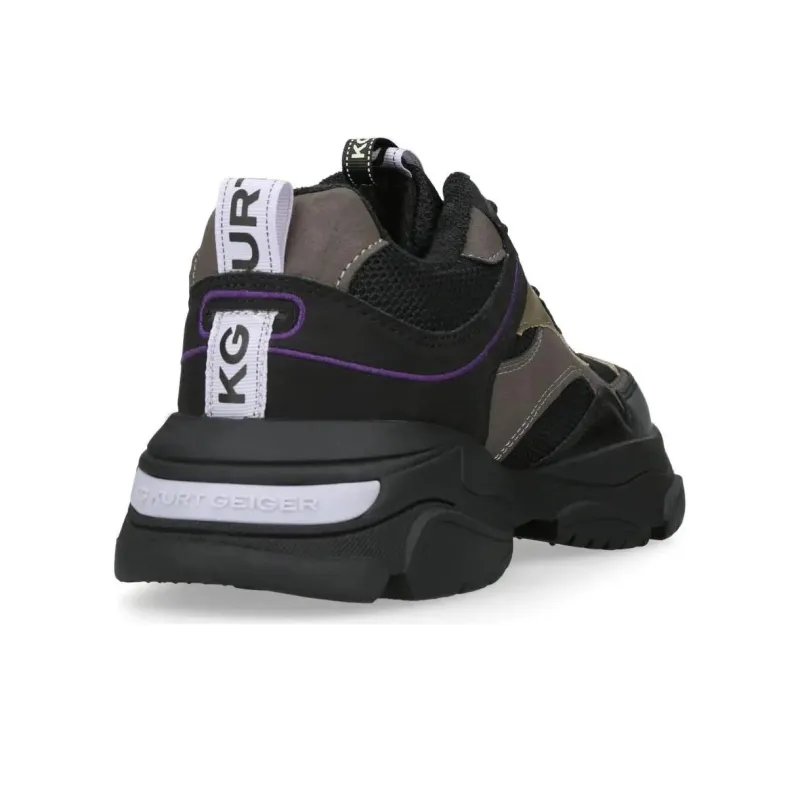 Kurt Geiger London Wear-Resistant Low-Top Casual Shoes Women's Black-3