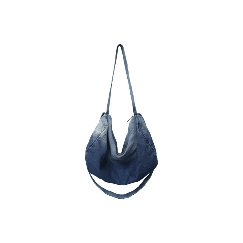 ALNI BITTON Denim Commuter Bag Shoulder Bag Crossbody Bag Regular Men's Black/Blue-5