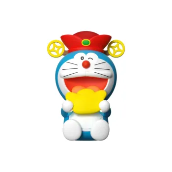 ROCK Doraemon Figure Print Year Of The Dragon New Year Aromatherapy Plush Ornament Chibi Figures