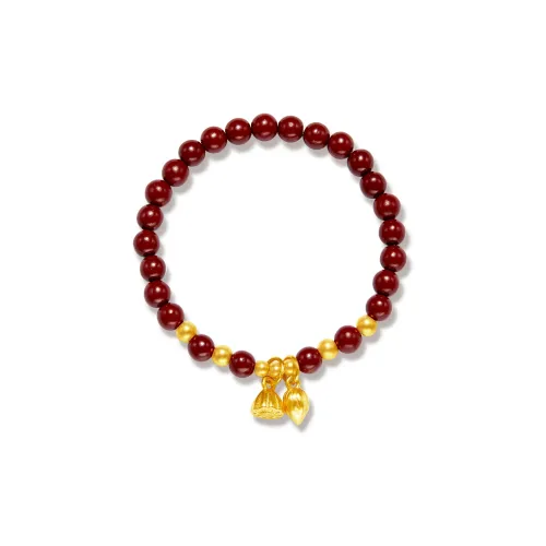 AGOVSKI Reconstructed Cinnabar Jade Bracelets Women's
