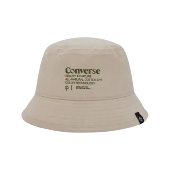 Converse Cotton Bucket Hats Unisex Brown