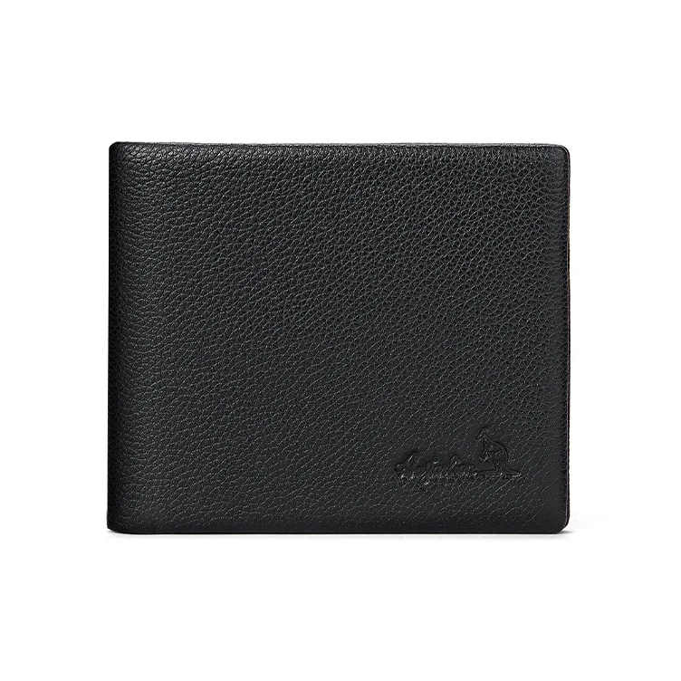 AUGTARLION Genuine Leather Cow Leather Coin Purse Wallet Men's-1