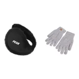 Gray Glove+Black Earmuff