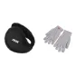 Gray Glove+Black Earmuff