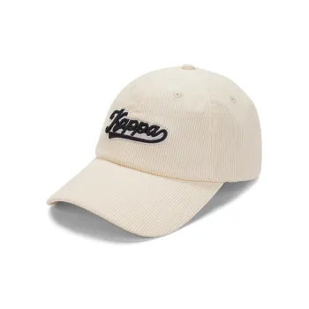 Kappa Cotton Elastane Baseball Caps Unisex White