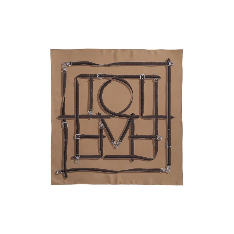 TOTEME Clasp Belt Silk Scarf-1