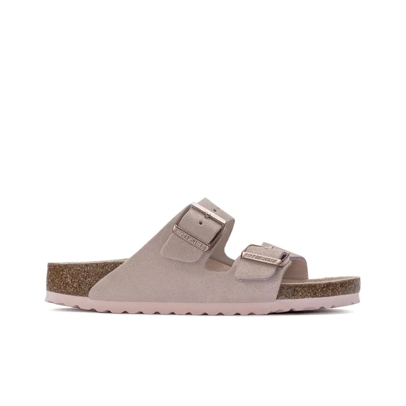Birkenstock Arizona Slide Slippers Women's Pink Narrow Fit-1