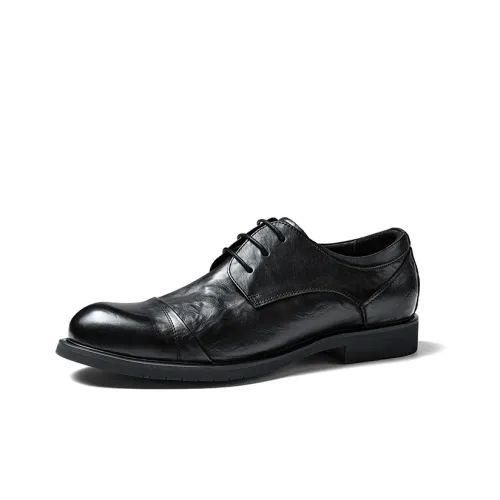 Hautton Jeans Dress Shoes Men Low-Top