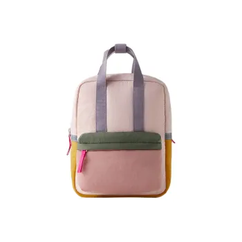 ZARA Polyamide With Polyester Backpack Women's Rose Red