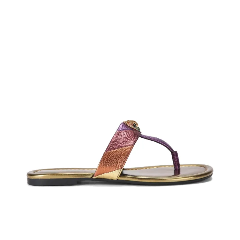 Kurt Geiger London Flip Flops Women's Purple-1