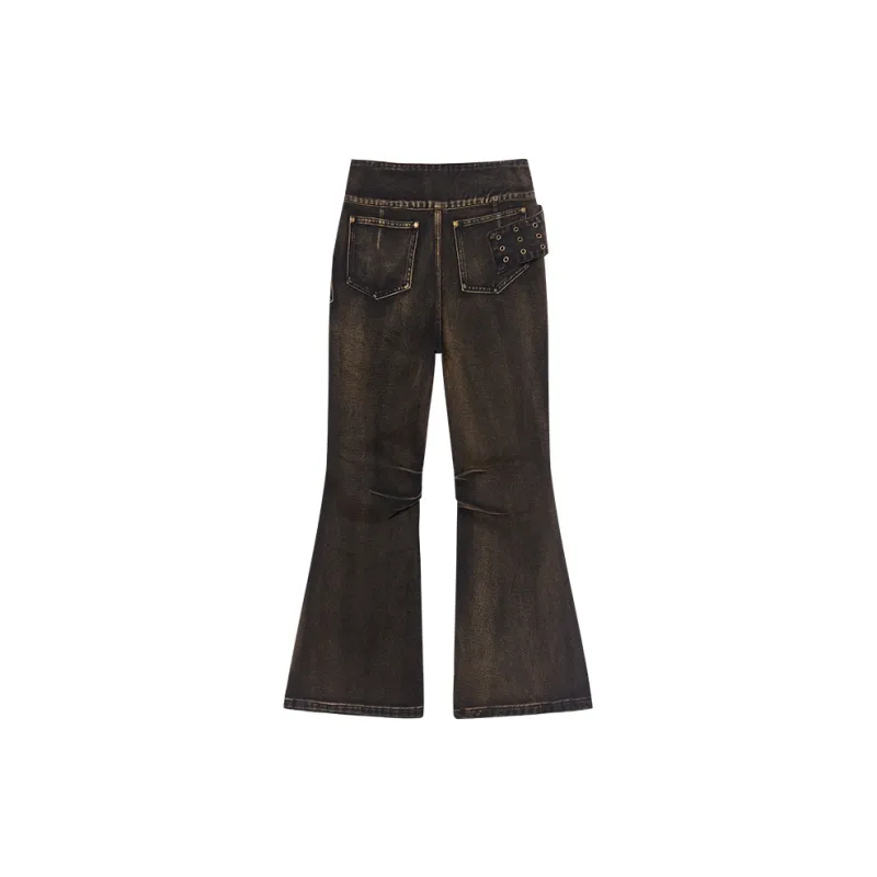 EPTISON WOMAN Jeans Women's Vintage Denim Black-1