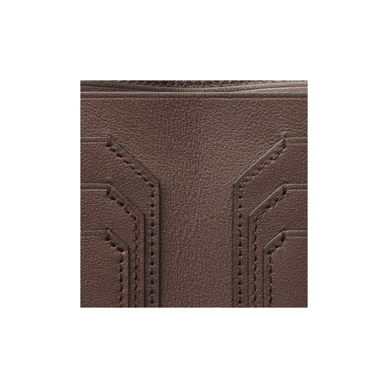 CARTIER Must De Cartier Calfskin Wallet Women's Chocolate-4