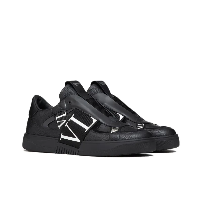 Valentino VL7N Wear-resistant And Lightweight Low-Top Casual Shoes Men's Black-1