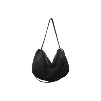 ALNI BITTON Denim Commuter Bag Shoulder Bag Crossbody Bag Regular Men's Black/Blue