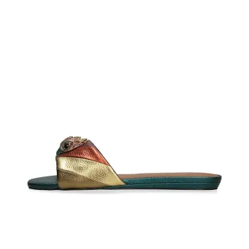 Kurt Geiger London Slide Slippers Women's Green