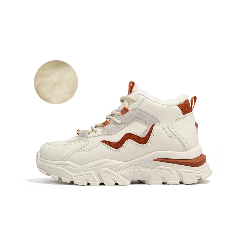 RENBEN Warm Height Increasing High-Top Casual Shoes Women's-10