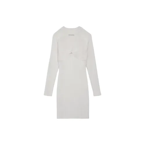 GUESS Long-Sleeved Dresses Women's White