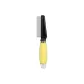 Yellow Silicone Controller 78-Tooth Rib Comb