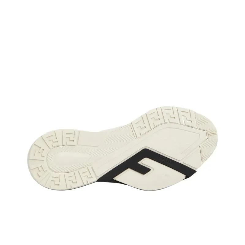 FENDI Flow Low Top Black Brown-4