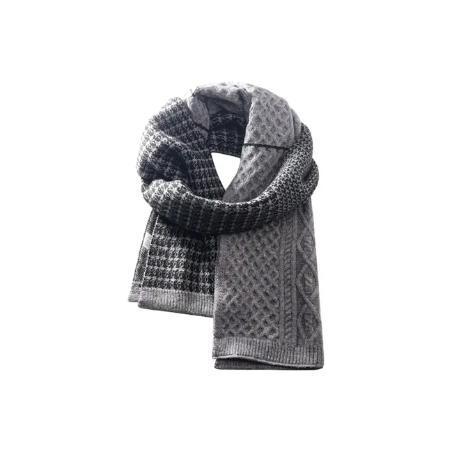EQUIPMENTELEGANT Houndstooth Scarf Unisex-10