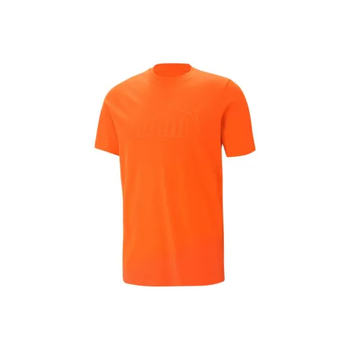 PUMA CAT FILL T-Shirts Men Orange