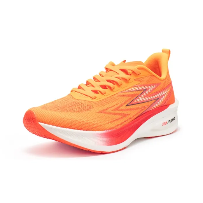 361° Fly Burn 1.5 Running Shoes Unisex Low Top Fluorescent Super Orange/Dark Red-1