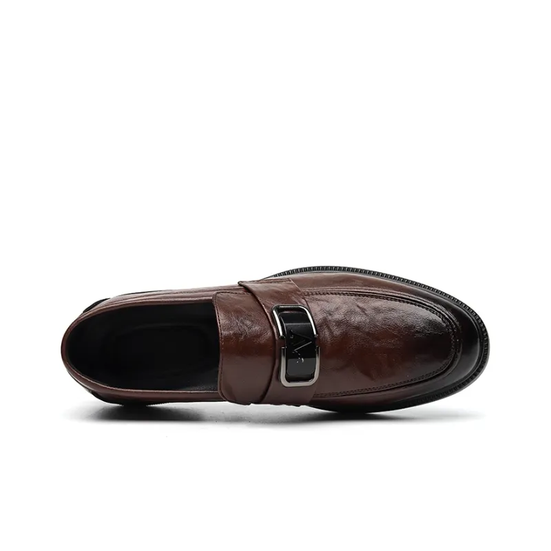 Cachiotti Dress Shoes Men Low Top Black/Brown-7