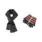 Dark Gray Scarf+Dark Gray Pink Glove