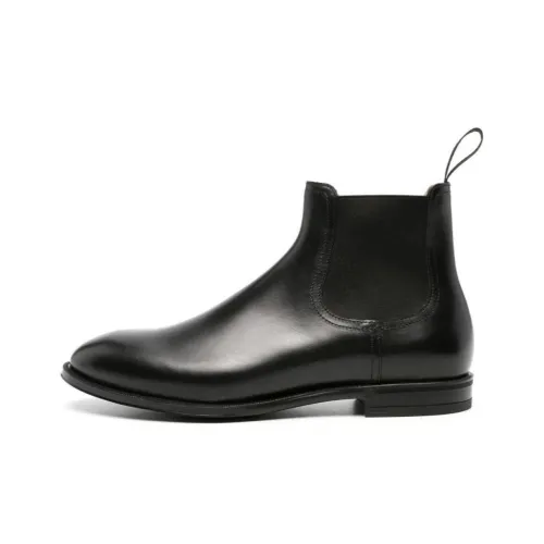 Henderson Baracco Almond-toe Leather Ankle Boots