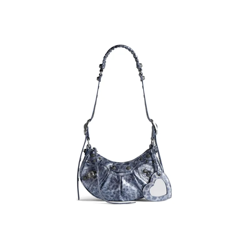 Balenciaga Le Cagole Leopard Print Xs Shoulder Bag-0