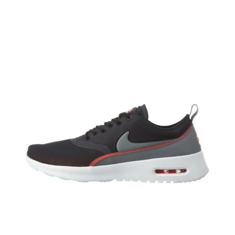 Nike Air Max Thea Ultra Black Cool Grey Bright Crimson Women's-0