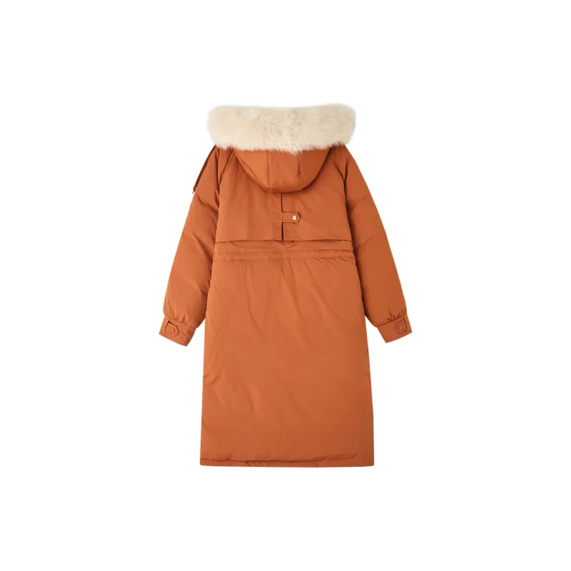 Demana Down Jacket Women's Brick Red-1